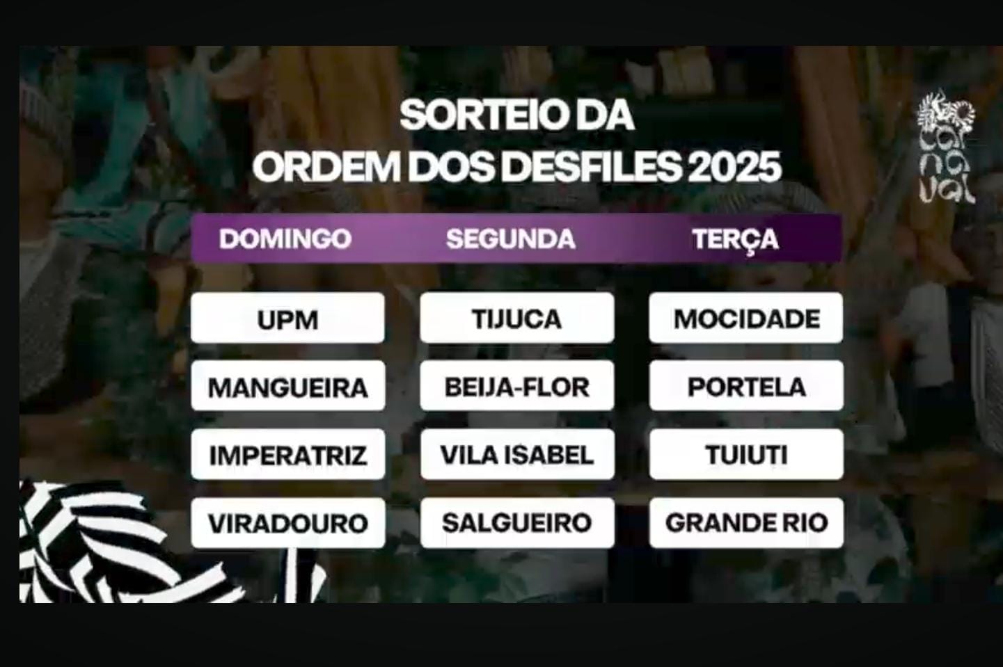 Carnaval 2025 Brasil Eventos Rio